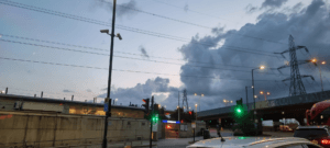 View of the sky at infosec London