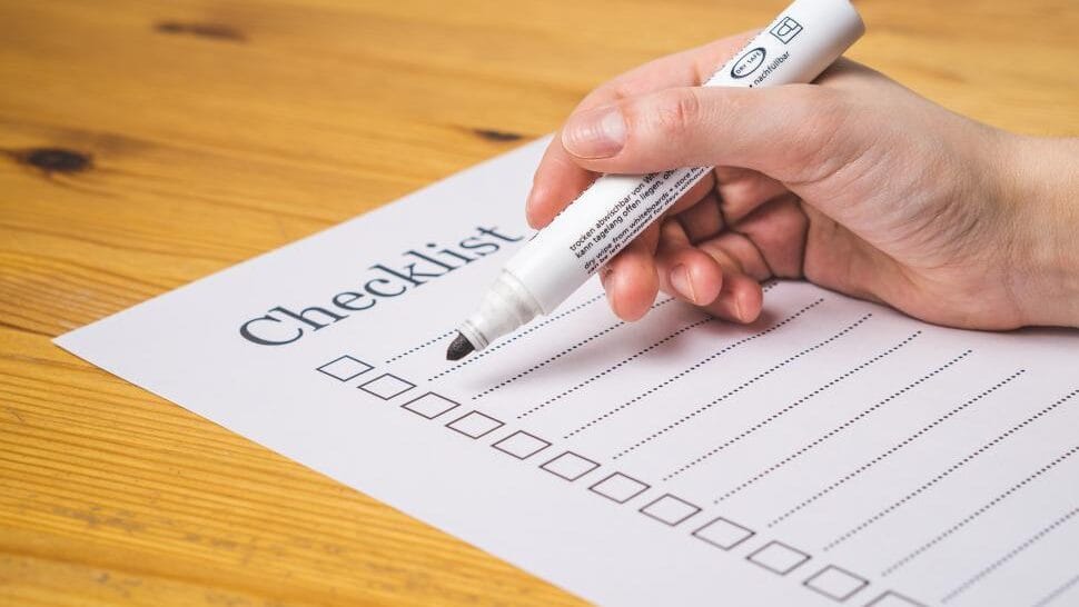 Product Grading Checklist